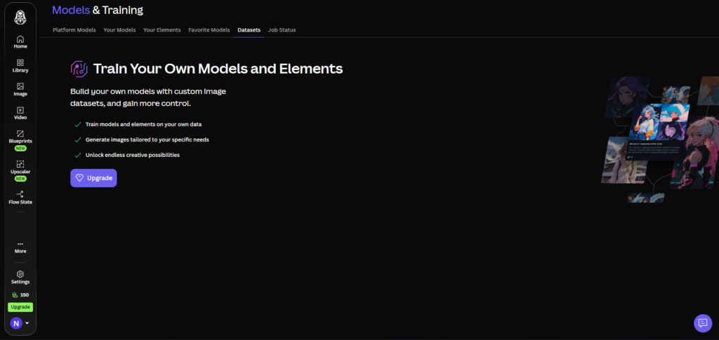 Leonardo AI Model Training Dataset