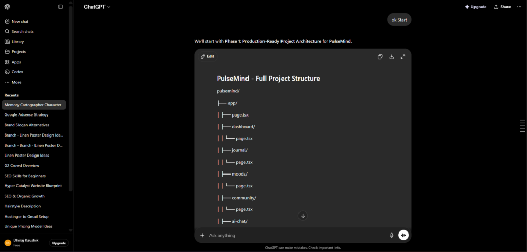 ChatGPT Canvas Code Execution