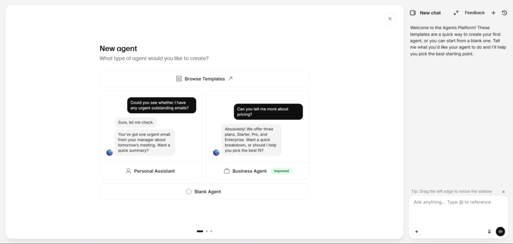 ElevenLabs Conversational AI Agent Creation step-1